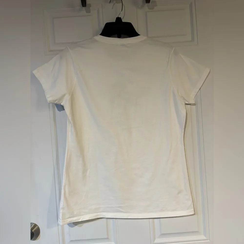 Women's Short Sleeve Pride Tee - White - Picture 5 of 11